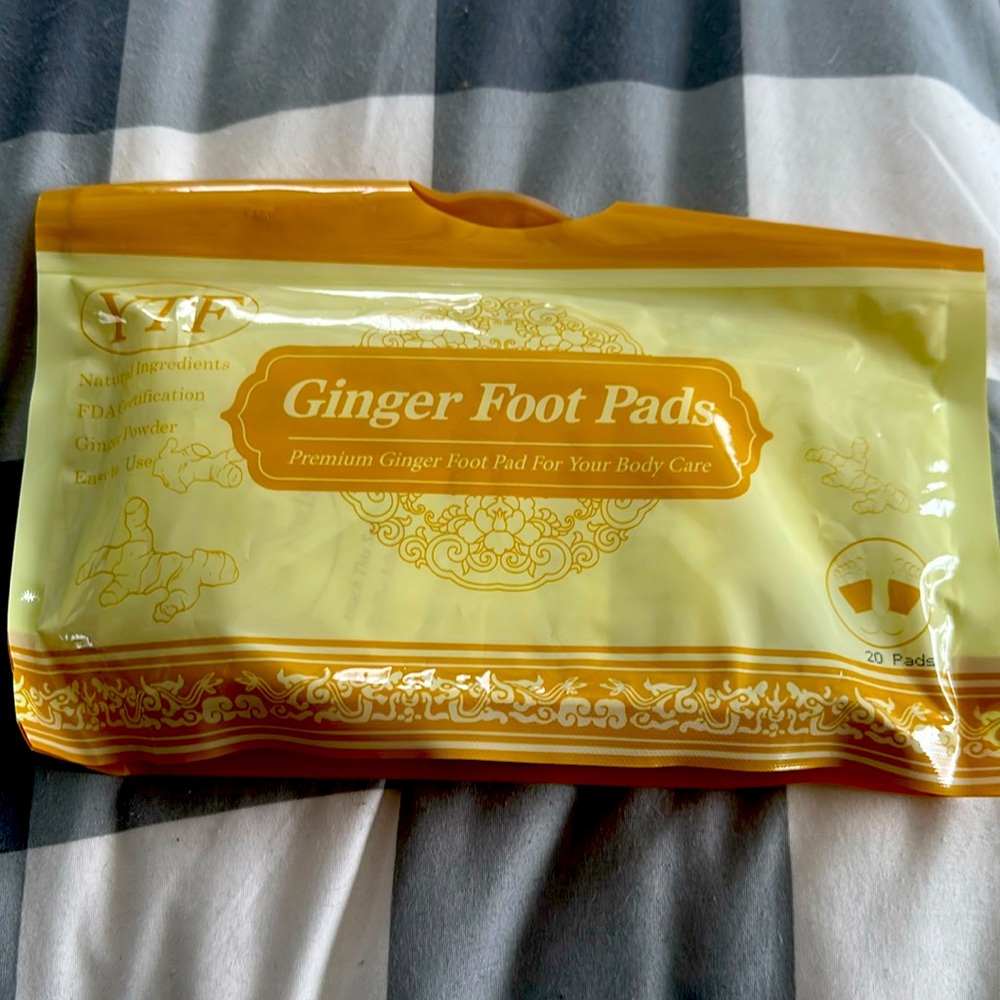 Ginger Detox Foot Pads